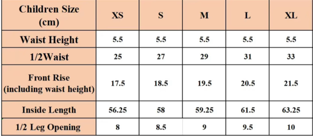 Children’s everyday tights