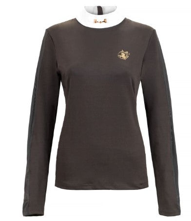 Equestrian Queen  Long Sleeve Competition  Shirt CHARLOTTE
