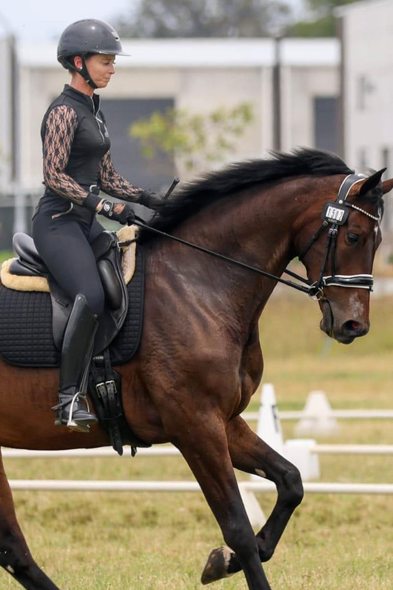 BLACK Long Sleeve Shirt THE ASHLEY