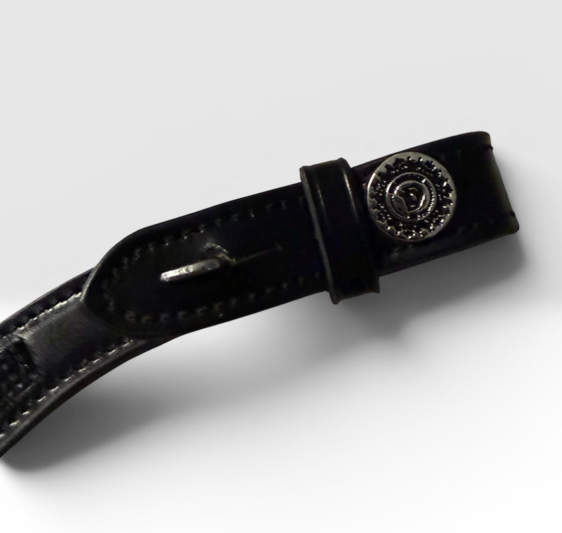 Black Bling interchangeable browband
