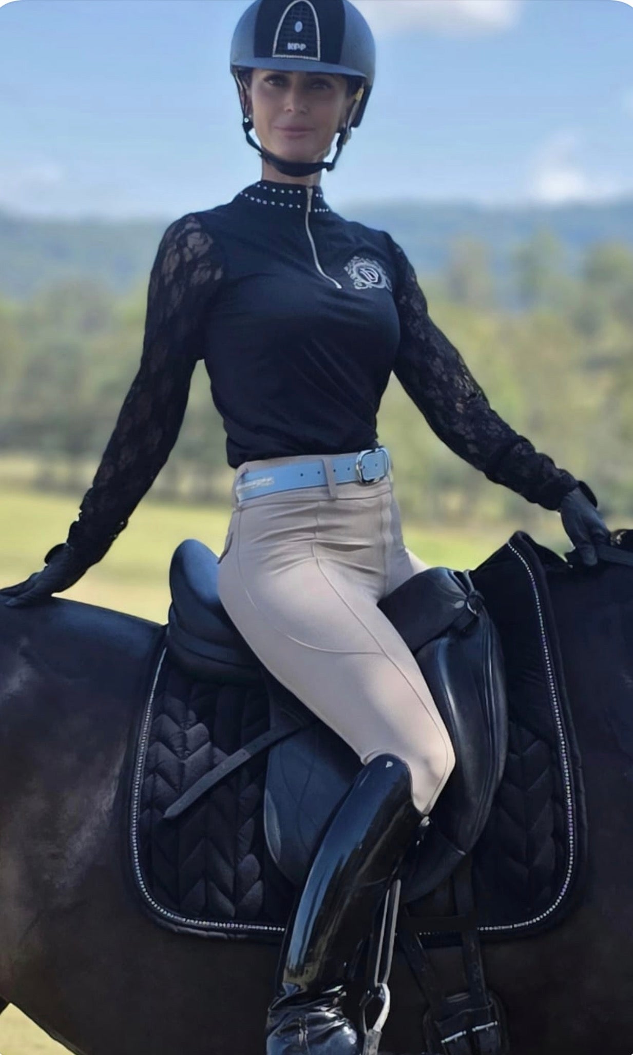 ASHLEY long sleeve Black