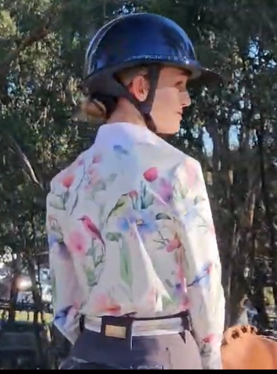 Dressage / SHOW shirt Long Sleeve  “The Gail” PRE-ORDER OPEN