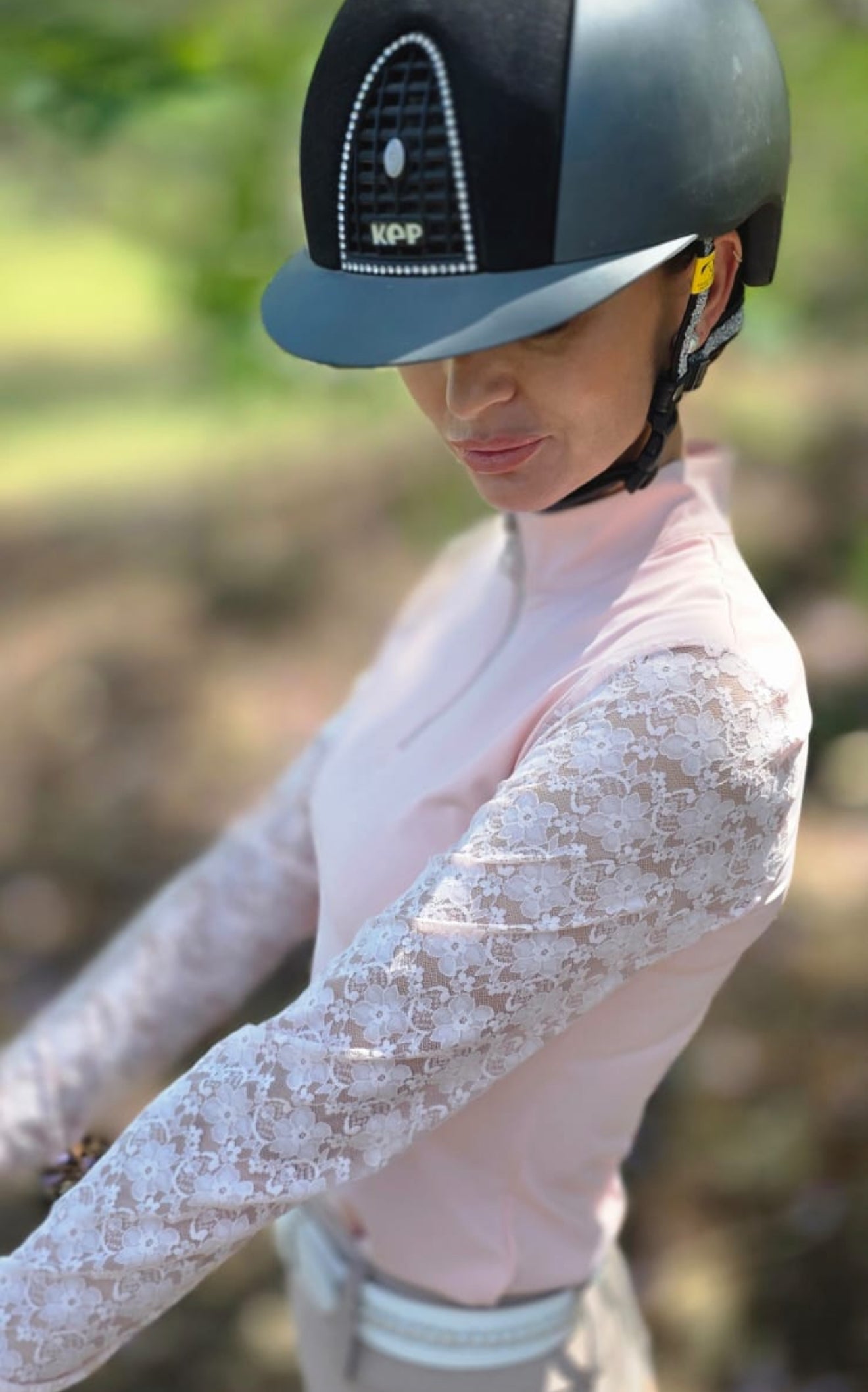 ASHLEY Long Sleeve PEACH shirt