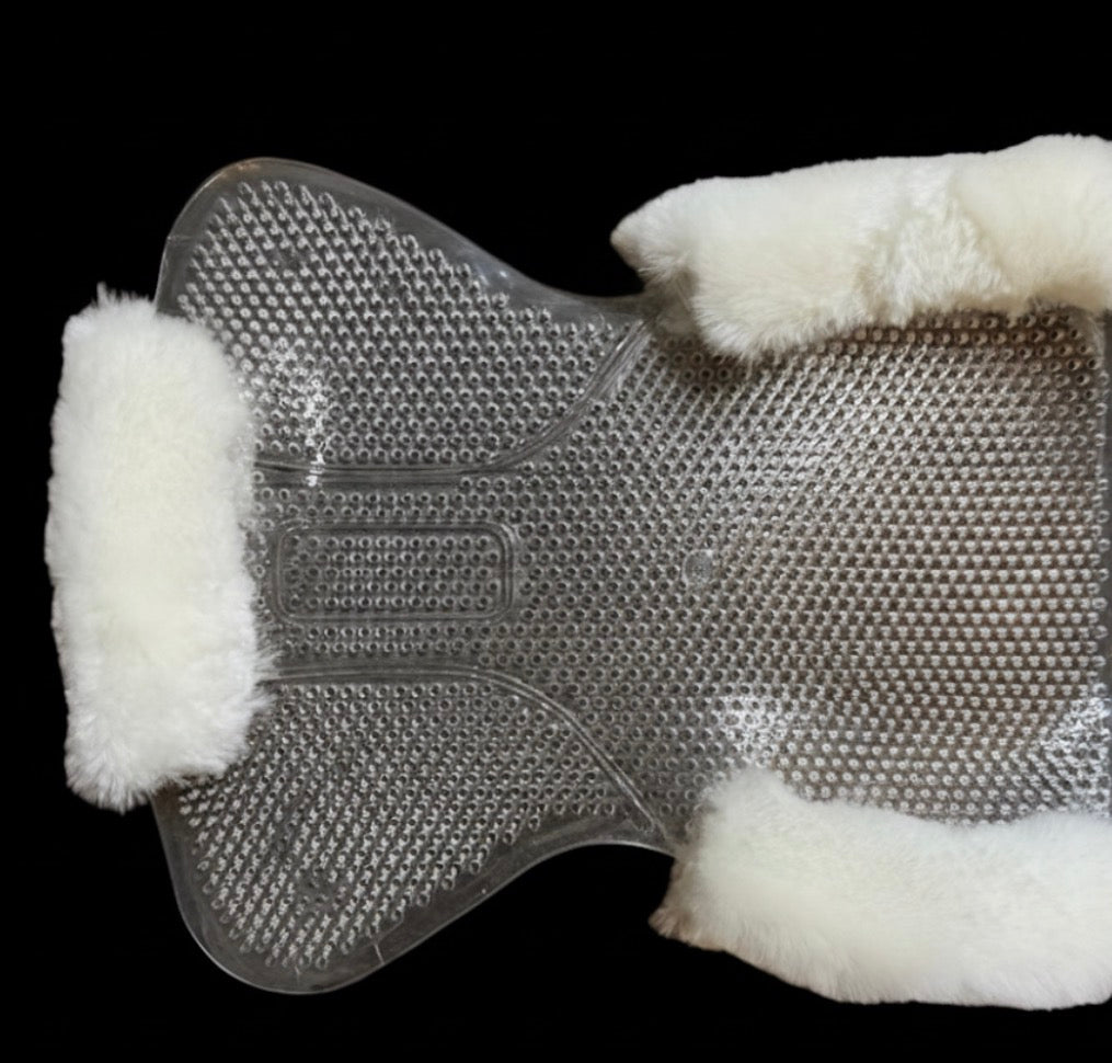 Sheepskin Gel half pad