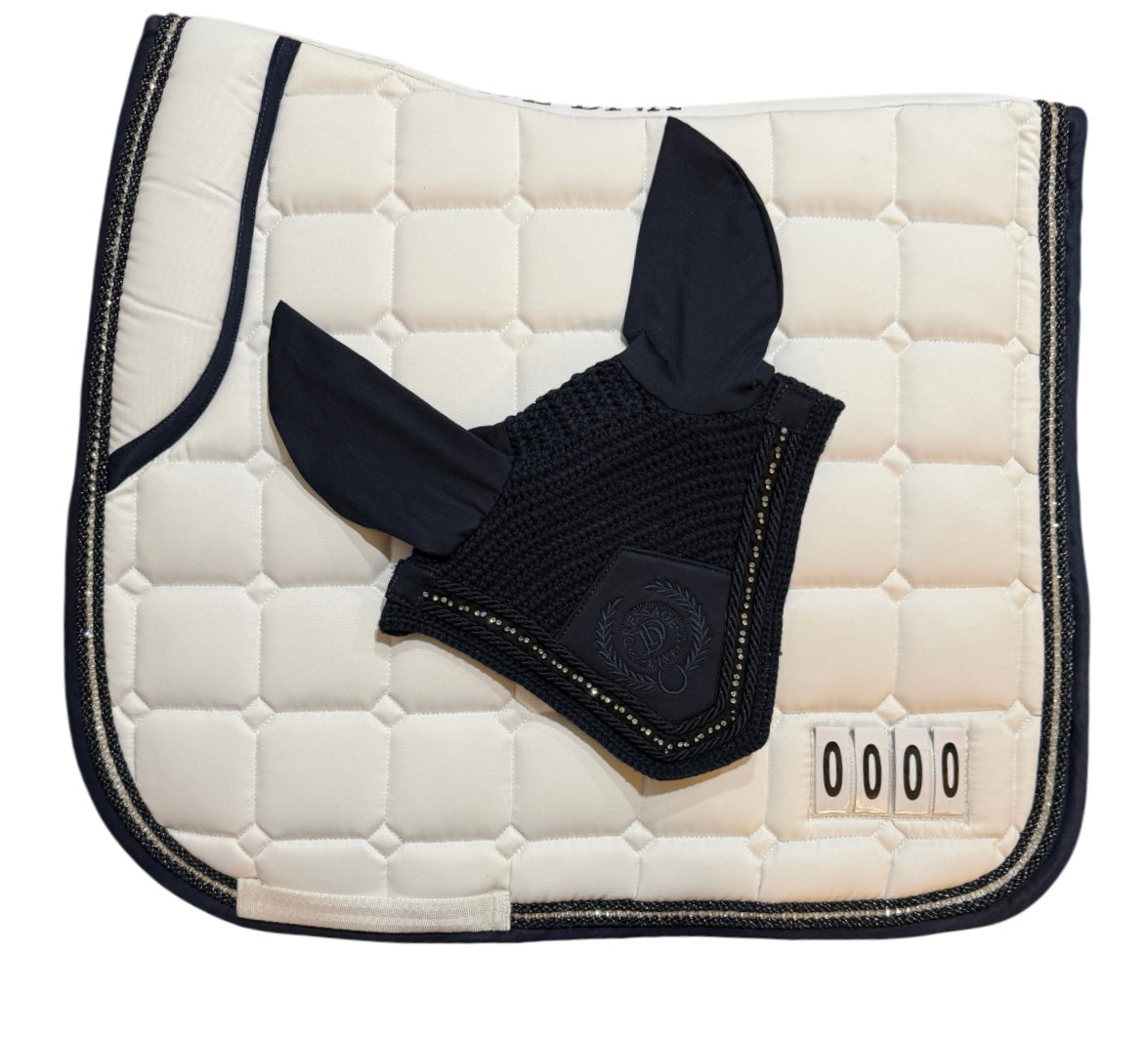 Competition Saddle Pad with numbers