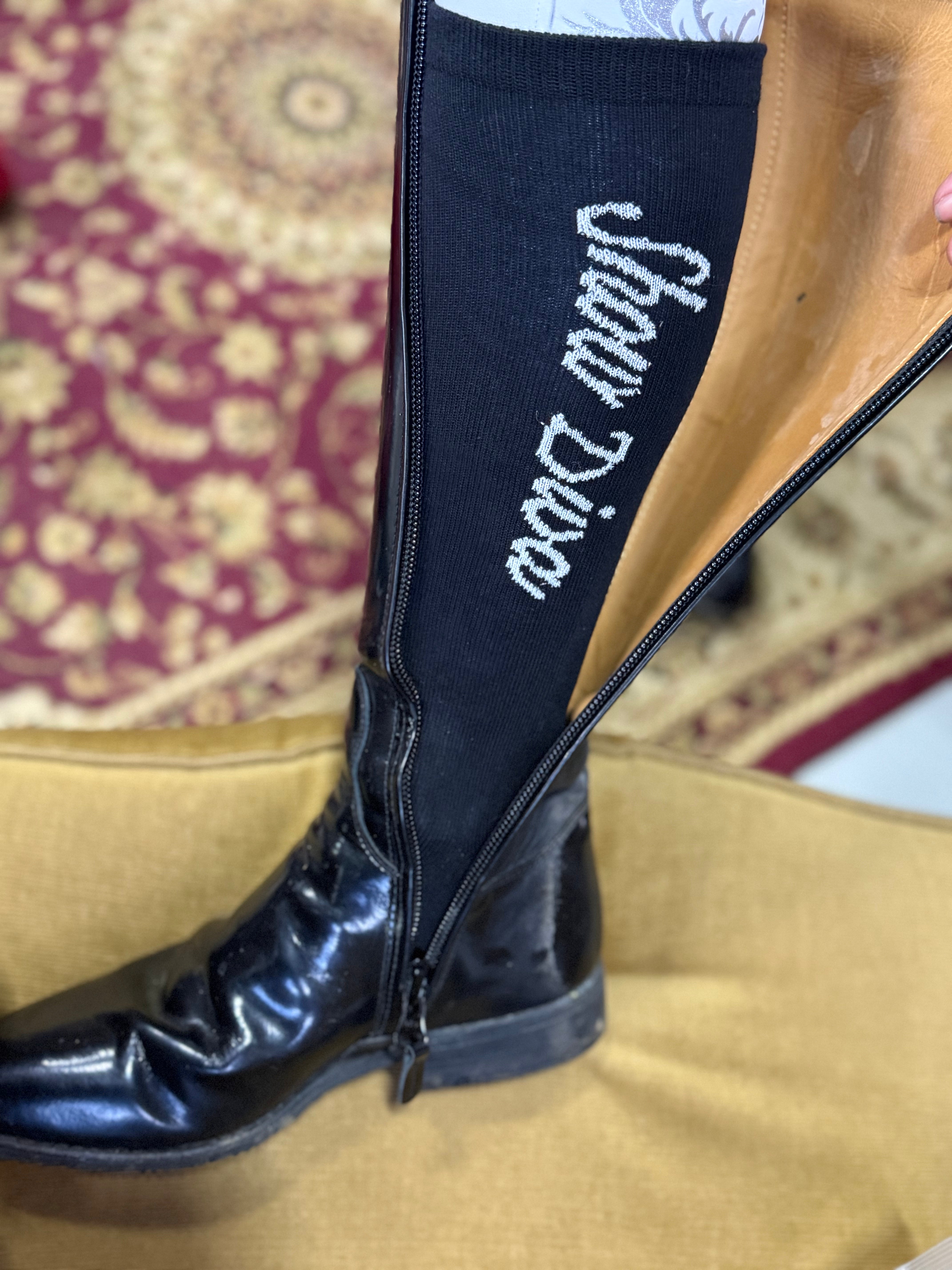 Black  SHOW Diva Socks