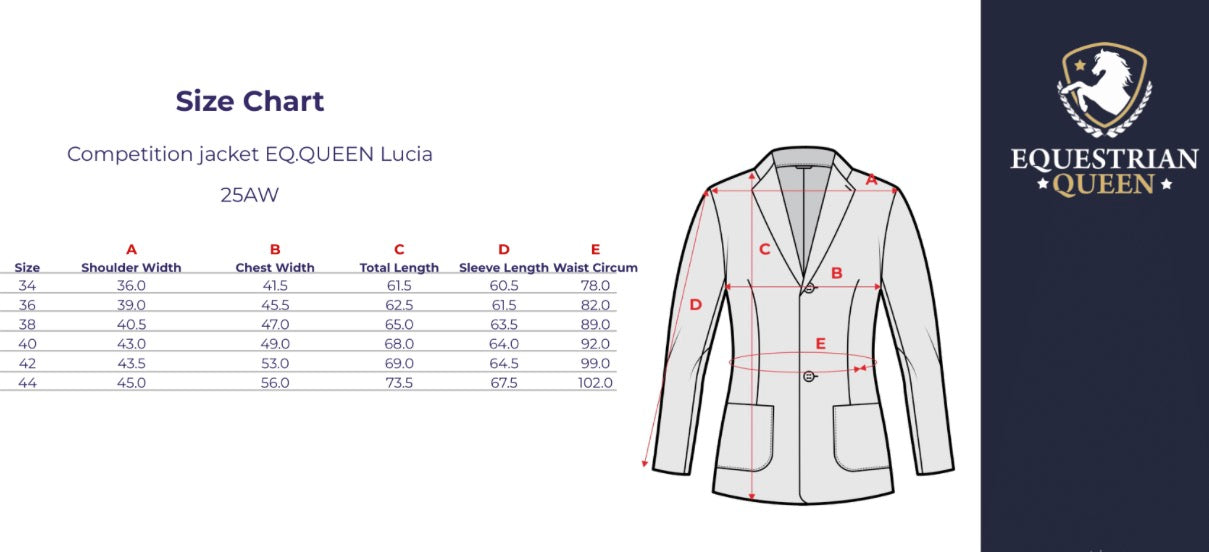 Competition  Jacket Equestrian Queen