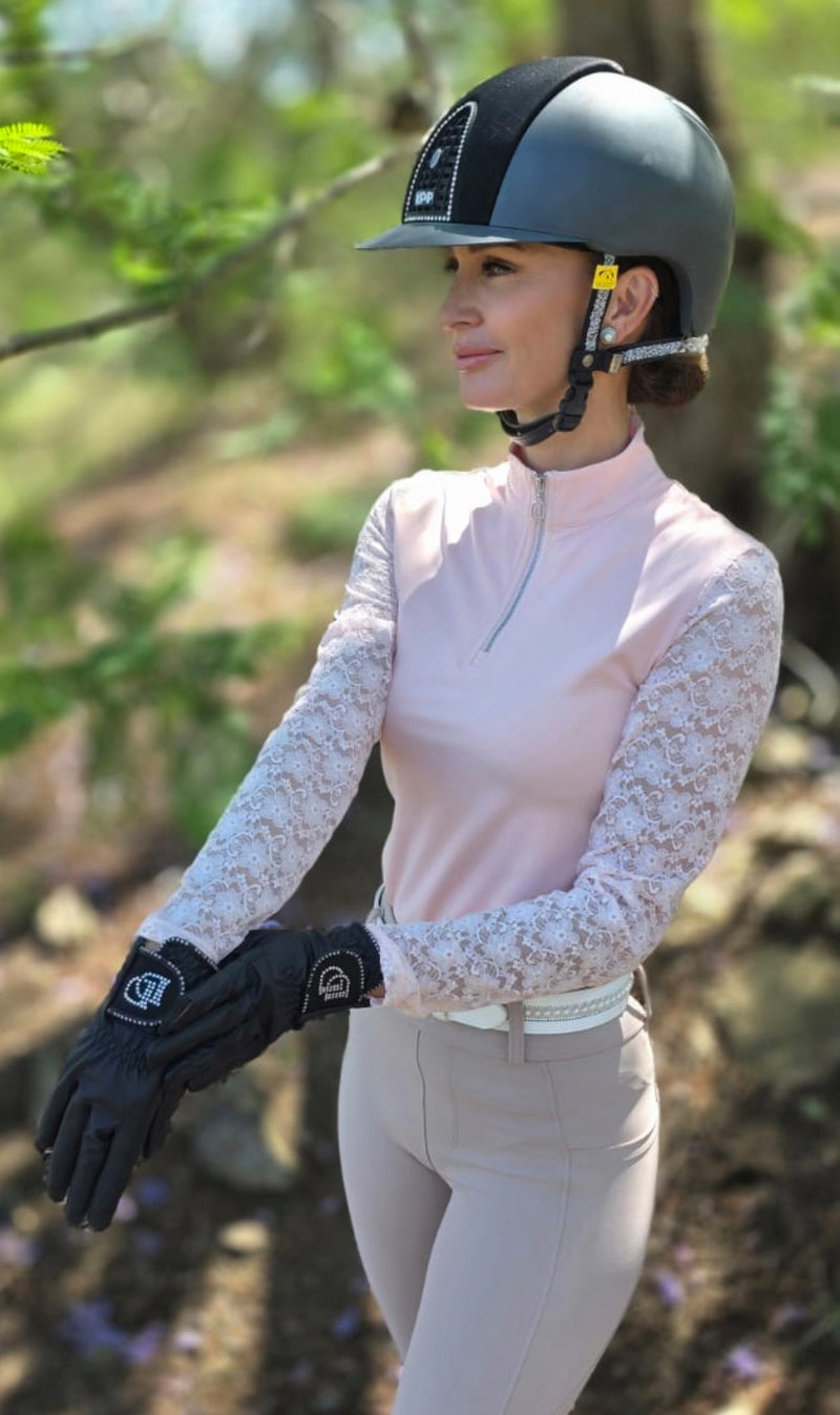 ASHLEY Long Sleeve PEACH shirt