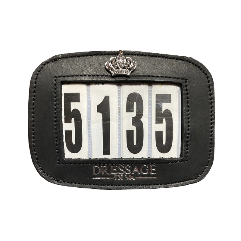 Crown Leather Number Holder | 4 Digits