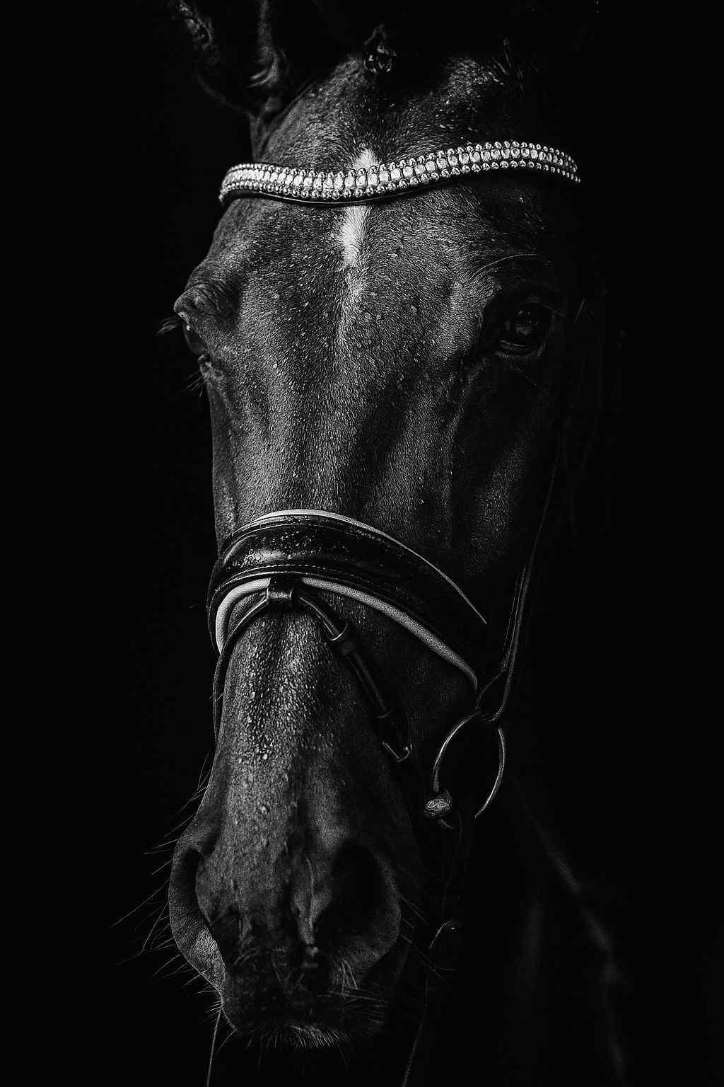 The Alexandra | Premium Snaffle Dressage Bridle w Brass or Silver clincher brow band