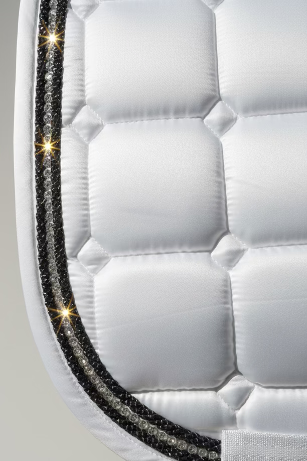 Competition Satin  Saddle Pad with 5 numbers