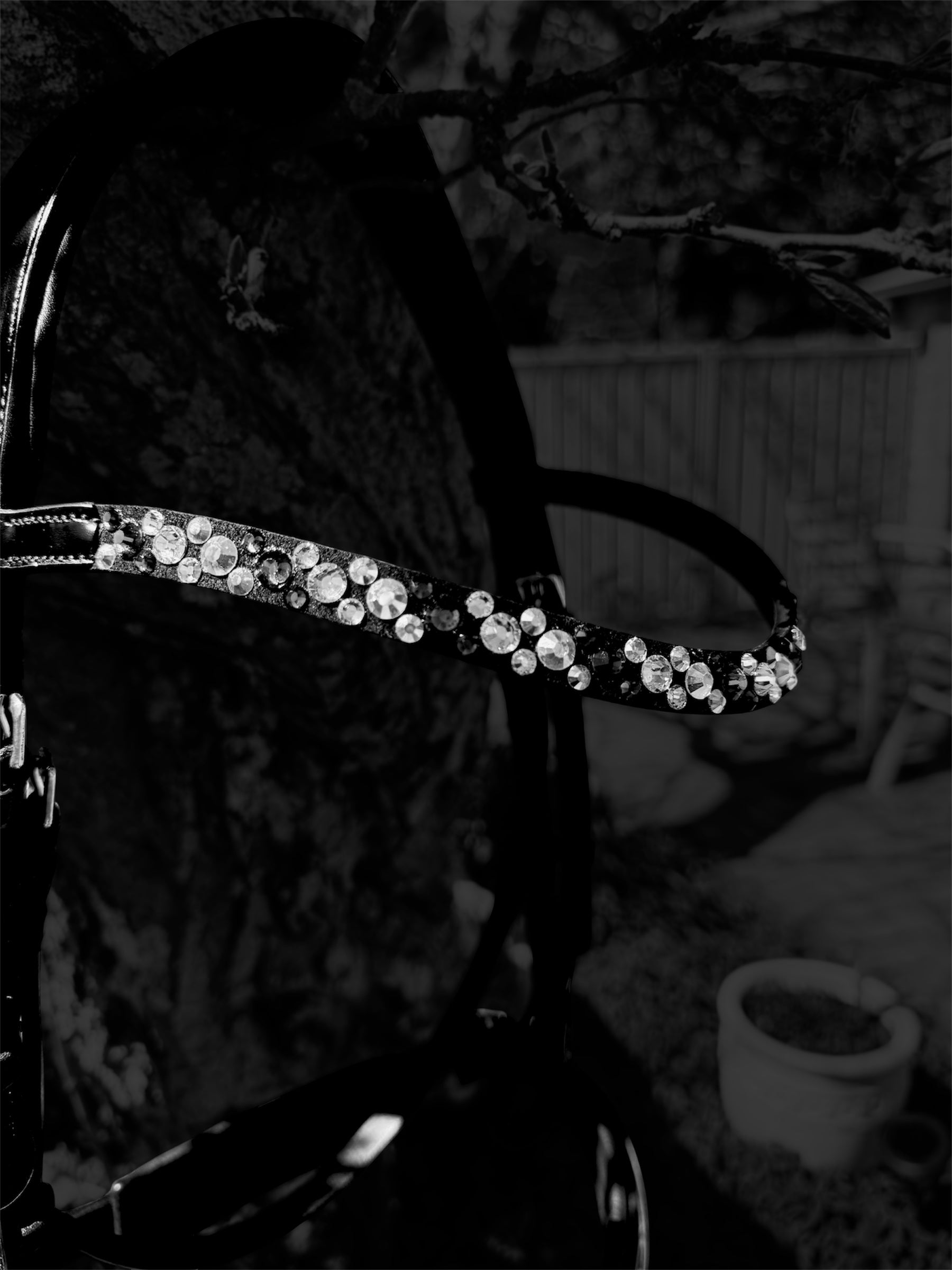 ITALIAN Leather Premium Snaffle Dressage Bridle | Black Leather