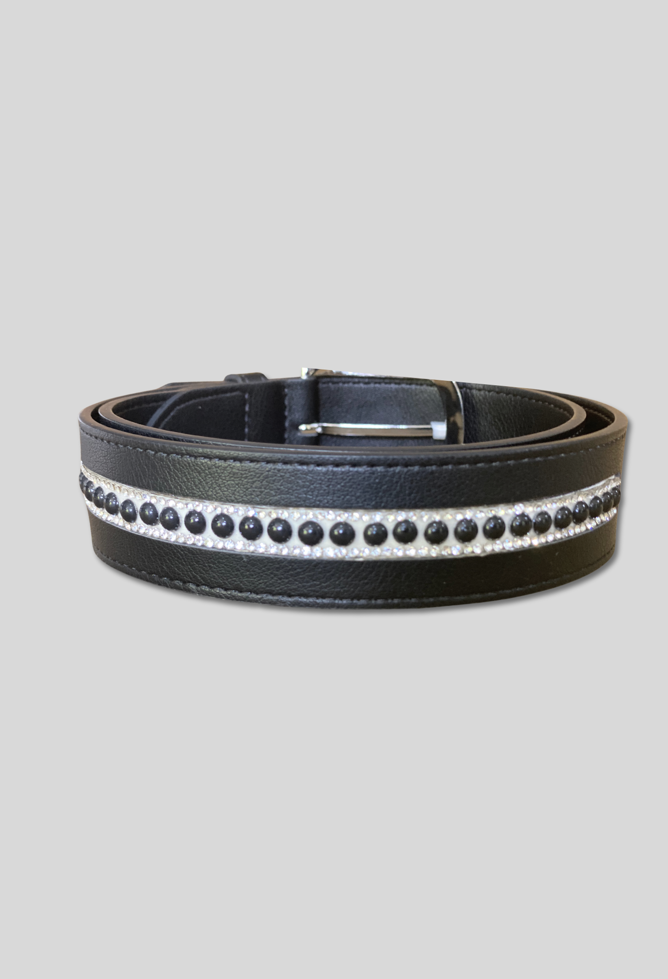 PU Leather Bling belts Vegan Friendly with added Bling !