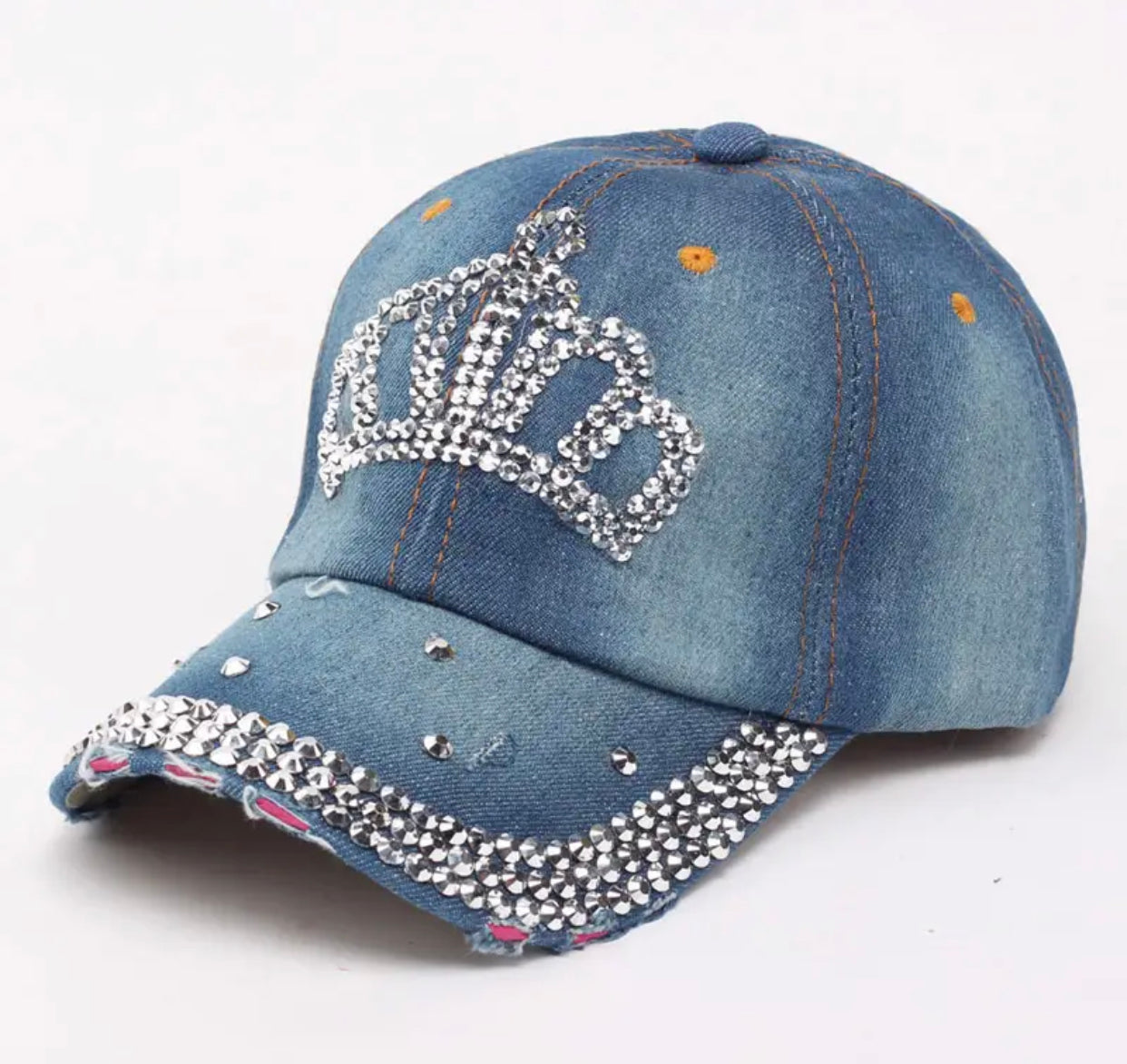 Bling Crystal Crown caps