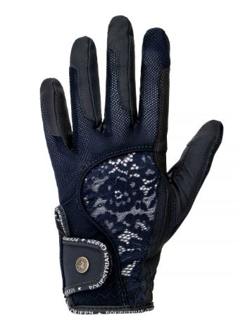 Riding Gloves with lace detail | Equestrian Queen - Rantau