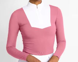 Dressage Show Shirt LONG  sleeve by The Dressage Diva