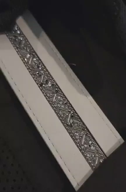 Black Long Sleeve base layer with glitter & mesh equestrian shirt