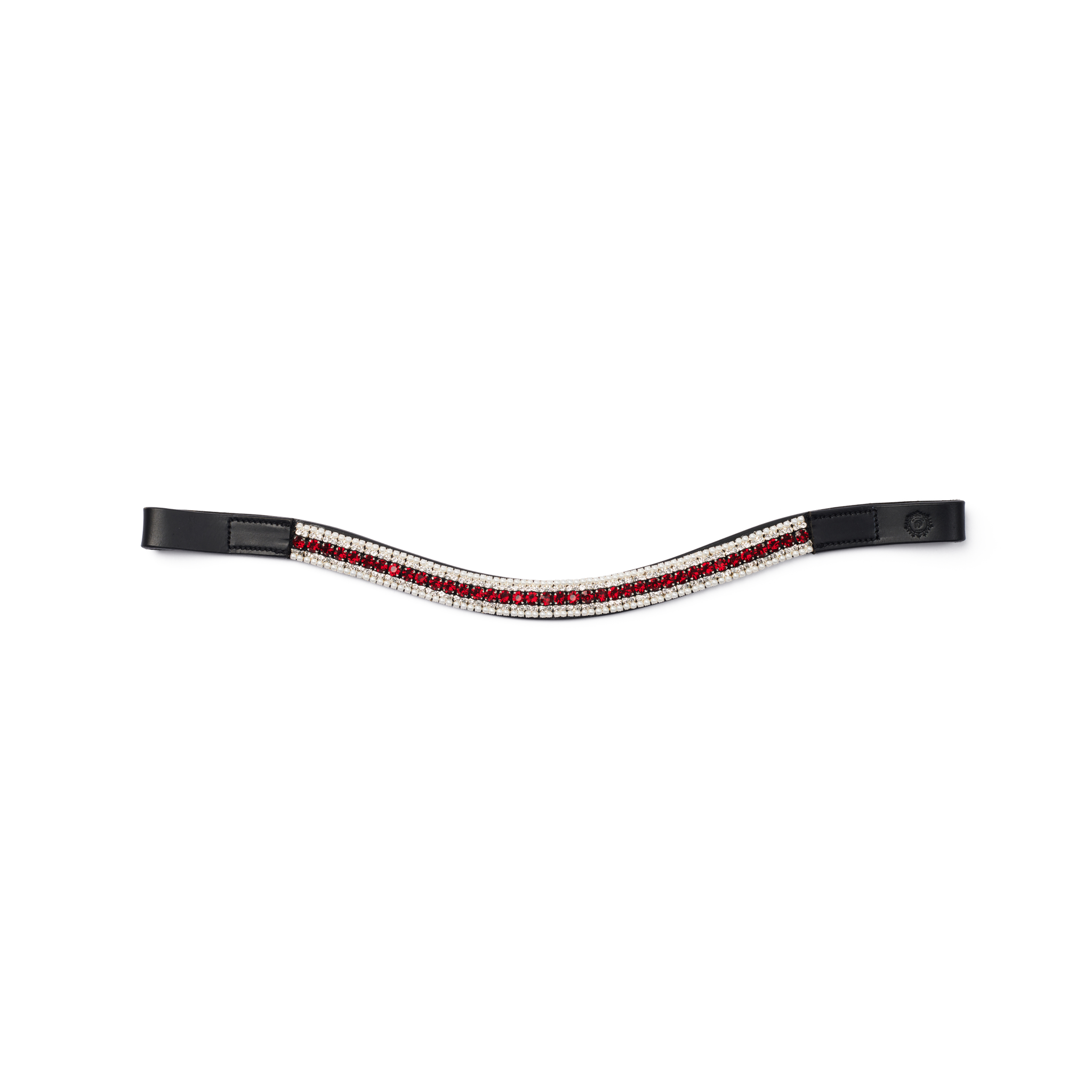 Ruby Bling & Pearl Browband