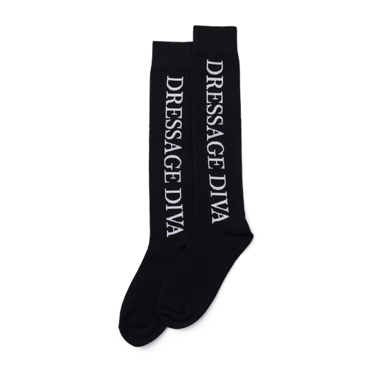 Black Equestrian Socks