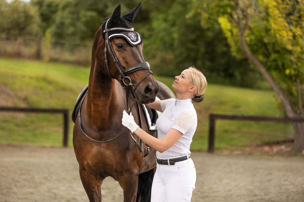 Dressage Gloves | White